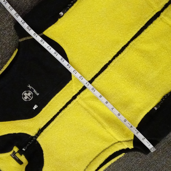 🖤RLX Ralph Lauren🖤 - Yellow/Black Fleece Performance Vest - Picture 13 of 15